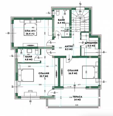 Къща/Вила, Варна, м-ст Манастирски рид, 681972, Снимка 1