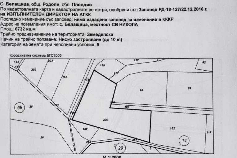 Парцел/Терен, Белащица, 602974, Снимка 1