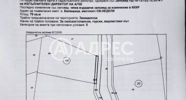 Парцел/Терен, Белащица, 602975, Снимка 2