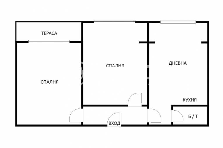 Тристаен апартамент, Варна, Общината, 668975, Снимка 5