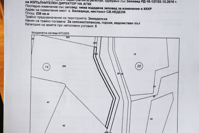 Парцел/Терен, Белащица, 602976, Снимка 2
