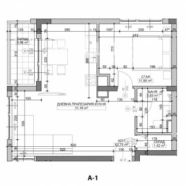 Двустаен апартамент, София, в.з. Американски колеж, 638976, Снимка 1