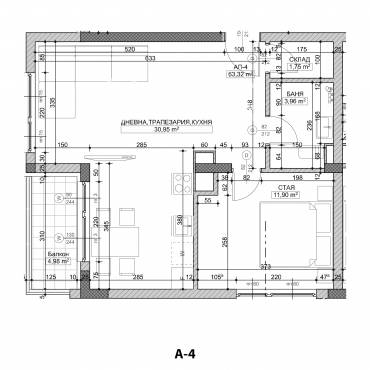 Двустаен апартамент, София, в.з. Американски колеж, 638977, Снимка 1