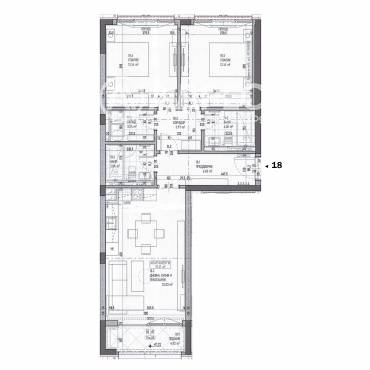Тристаен апартамент, София, Център, 660977, Снимка 1