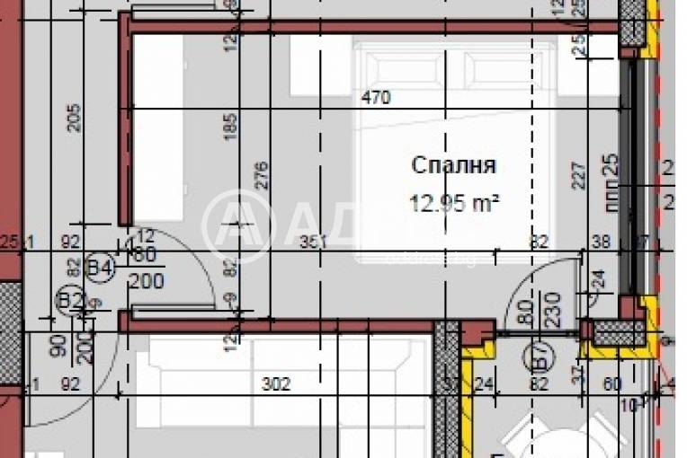 Тристаен апартамент, Варна, Виница, 656978, Снимка 1