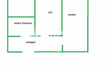 Двустаен апартамент, Стара Загора, Три чучура-юг, 569979, Снимка 1