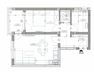 Двустаен апартамент, Варна, Владислав Варненчик, 672980, Снимка 1