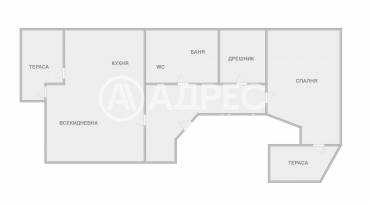 Двустаен апартамент, Варна, Левски, 676980, Снимка 1