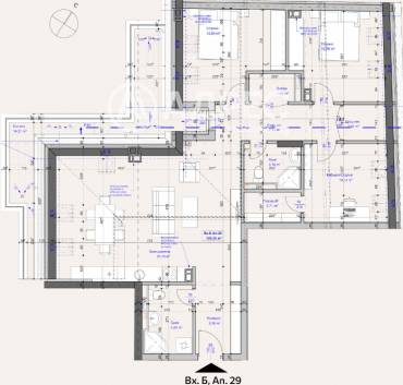Многостаен апартамент, София, Лагера, 686980, Снимка 1