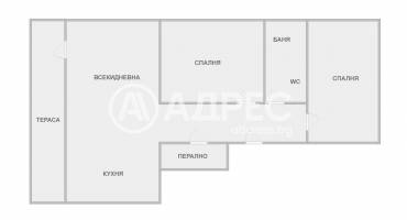 Тристаен апартамент, Варна, Чайка, 692982, Снимка 20