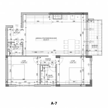 Тристаен апартамент, София, в.з. Американски колеж, 638983, Снимка 1