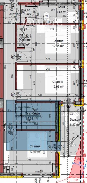 Многостаен апартамент, Варна, Виница, 656983, Снимка 1