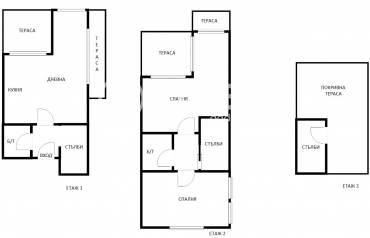 Тристаен апартамент, Варна, Икономически университет, 679985, Снимка 1