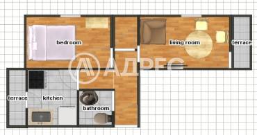 Двустаен апартамент, Варна, Младост 2, 670991, Снимка 1