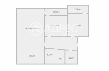 Тристаен апартамент, Варна, Аспарухово, 674991, Снимка 1