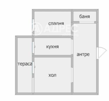 Двустаен апартамент, Стара Загора, Широк център, 677991, Снимка 1