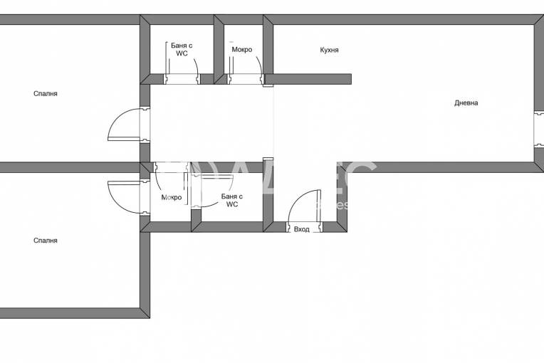 Тристаен апартамент, София, Сердика, 641992, Снимка 4