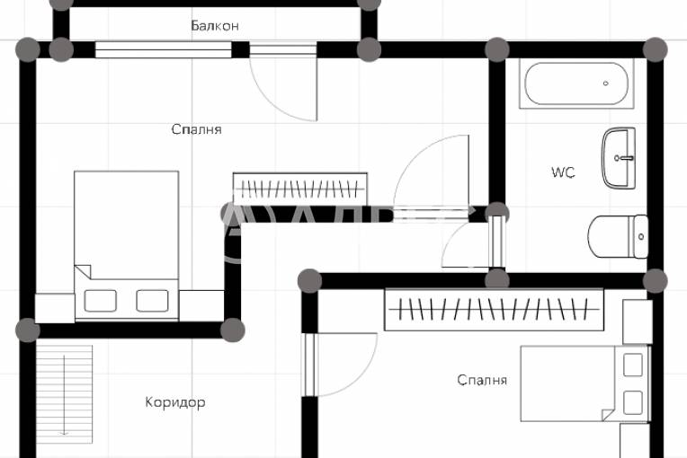 Тристаен апартамент, София, Студентски град, 692993, Снимка 2