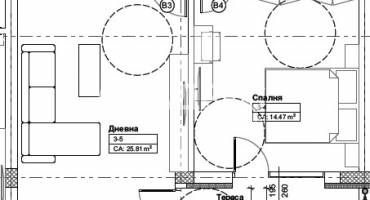 Двустаен апартамент, София, Оборище, 652996, Снимка 2