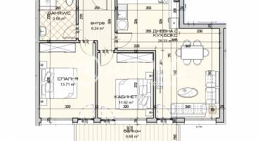 Тристаен апартамент, Варна, Виница, 685997, Снимка 2