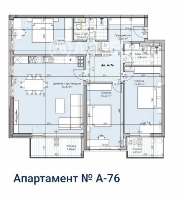 Многостаен апартамент, Пловдив, Кършияка, 683999, Снимка 1